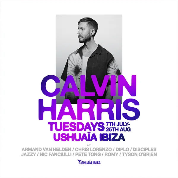 Calvin Harris Tuesday